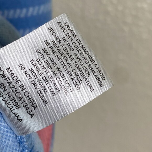 Chubbies Blue Fleece Shirt Jacket Men Size Medium Button Up Long Shacket - Picture 16 of 16